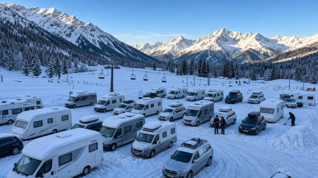 Wohnmobil überwintern Schritt für Schritt: So machst du dein Wohnmobil fit für Winter und Skiurlaub