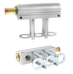 HANA 3CYL Aluminium Injektorschiene