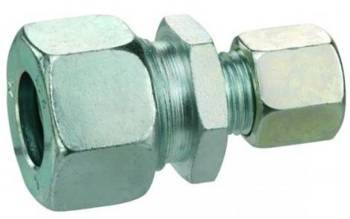 Kupplung / gerade Verschraubung GOK RVS 10 x RVS 8