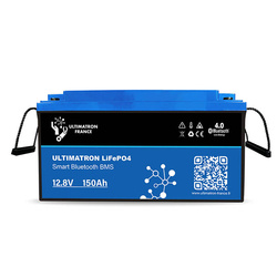 150 Ah ULTIMATRON LiFePO4 Smart BMS Batterie 12.8V