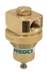 REGO RG300A Kryoregulator 1/4" F.NPT Voreinstellung auf 300 PSIG