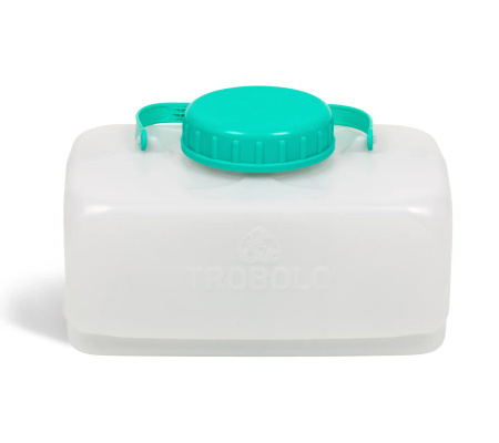 TROBOLO Flüssigkeitsbehälter 4,6 l mit Verschluss für BilaBox Trenntoilette und Selbstbau