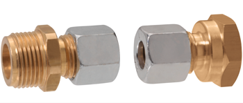 GOK Anschluss-Set AG M20 x 1,5 x RVS 10 / IG AG M20 x 1,5 x RVS 10