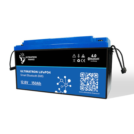 150 Ah ULTIMATRON LiFePO4 Smart BMS Batterie 12.8V