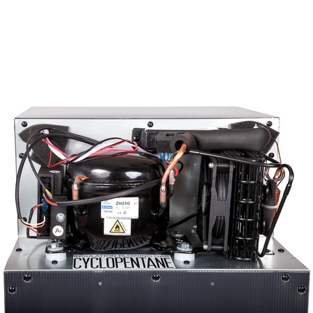 Yolco KL50D Einbau-Kompressorkühlschrank 44 l - Dual-Zone mit Gefrierfach, 12/24 V, Bluetooth, für Wohnmobil