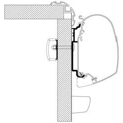 Adapter für Knaus ab Bj. 2017 zu TO Serie 5 und 8