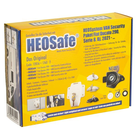 HEOSafe® Van Security Paket Fiat Ducato ab 09/2021