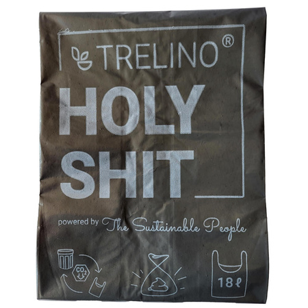 Trelino Recycling-Beutel für Feststoffe 18 l, 10 Stück, anthrazit - Trenntoilette