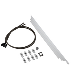 DOMETIC Flexibler Wellen Midi Heki Silber 42,2 cm