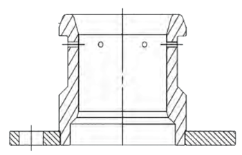 RegO Dock, Betankungsstutzen Behälter mit geschlossenem Ende