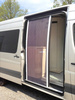 Horrex Plissee Fliegenschutztür für Mercedes-Benz Sprinter W906 und VW Crafter 1 Schiebetür, Dach H2/H3