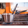 Cookvision nesto Kochgeschirr-Set 11-teilig - 3 Töpfe, Pfanne, Deckel, abnehmbarer Griff, Induktion, für Wohnmobil