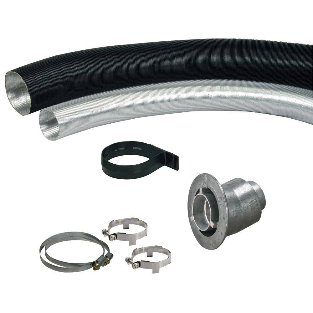 Truma Wandkaminset ZR 80 36240-01 - Kamininnenteil, Abgasrohr AA 3, Zuführungsrohr ZR 80 und Schellen