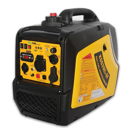 Benzin/LPG-Hybrid-Stromerzeuger 2300W DUAL FUEL KOMPAK Stromerzeugungsaggregat