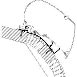 Adapter Carthago Chic bis Bj. 2014 zu TO Serie 6 und 9