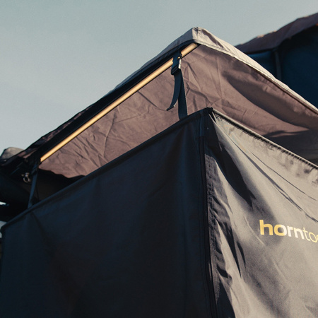 horntools Duschzelt Horizon Grau 180 cm 100% Polyester PES