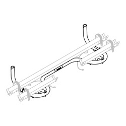 Schienenbügel Thule Caravan Smart