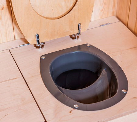 TROBOLO KersaBœm - Toilettenhäuschen aus Holz mit Trenntoilette