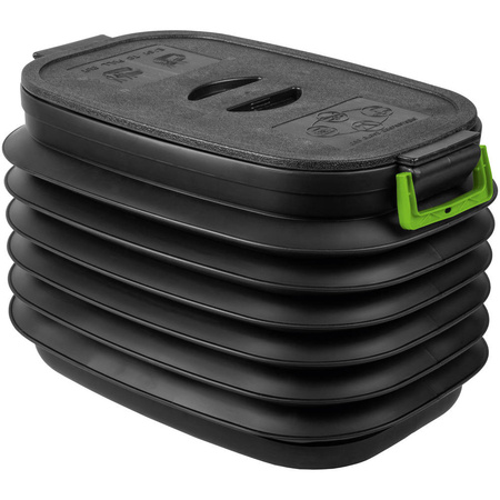 Zusammenklappbarer Behälter mit Deckel 37 Liter Yolco