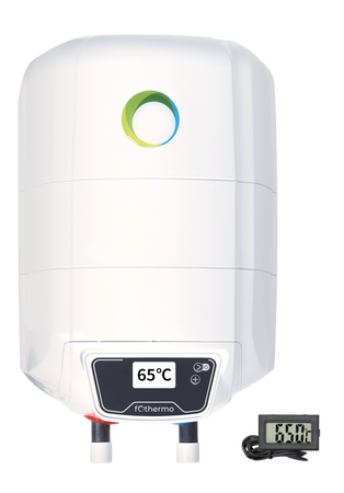 Fothermo Photovoltaischer elektrischer Warmwasserbereiter (Boiler) für Wohnwagen und Wohnmobile - 10 Liter MPPT