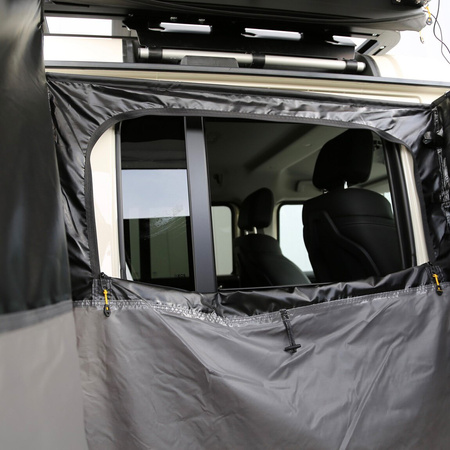 horntools Duschzelt Horizon Grau 180 cm 100% Polyester PES