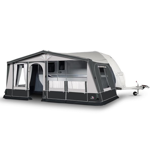 Dorema Horizon Air De Luxe Luftvorzelt für Wohnwagen Anthrazit