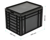TROBOLO BilaBox Trenntoilette im Eurobox-Format, 2,9 kg – für Van, Wohnmobil und Camping