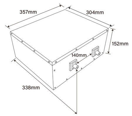 180Ah LiFePO4 12.8V ULTIMATRON beheizter Untersitz-Akku