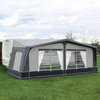 CAMPTECH Jade Air 22 Luft-Reisevorzelt für Wohnwagen - Umlauf 1175-1200 cm, Camptex All Season, 4 Fenster, mit Luftpumpe