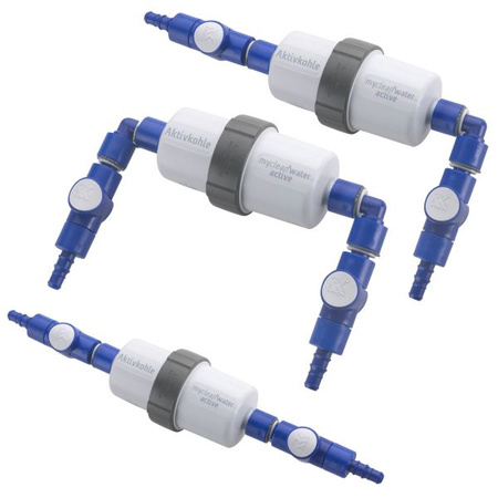 Wasserfilter Einbauset myclean®water active Schlauch