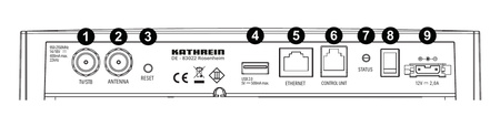 Kathrein CAP-Konverter V2 204500001 - Steuergerät für vollautomatische Sat-Anlagen CAP 650/750/850 GPS, CAP 550M plus und HDS 166 plus, 12 V