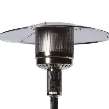 Carbon Garden Sun - Gasheizschirm 5-13kW 15m2 Schwarz