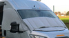 Außen-Thermoisolierung Fahrerhausscheiben Ford Tourneo Custom ab 2023 - Carbest Außen-Thermoabdeckung mit 10 mm Schaum, 1-teilig