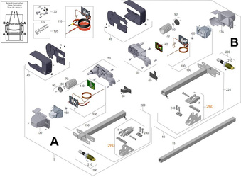 Komplette Baugruppe für Mover XT