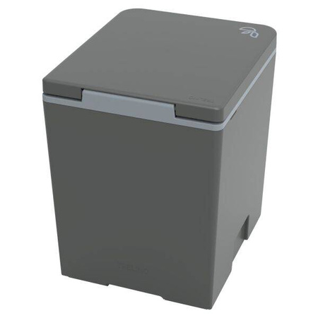 Trelino Evo L Trenntoilette Komposttoilette Anthrazit, 10 l / 10 l, Soft-Close, ohne Wasser und Chemie