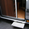 Horrex Plissee Fliegenschutztür für die Schiebetür von Fiat Ducato, Peugeot Boxer, Citroën Jumper ab 2007, Opel Movano ab 2021, RAM ProMaster ab 2013, Dach H2/H3, schwarz
