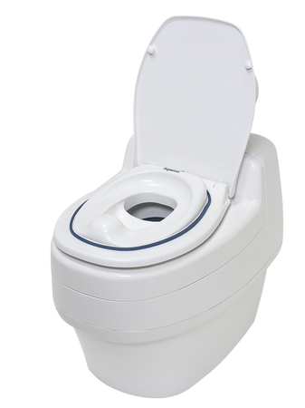 Separett Villa Trenntoilette mit Lüfter, 12 V / 230 V, wasserlos