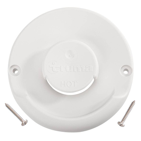 Truma Kaminaußenteil ZR 80 bianco 36151-05 - Außenteil des Wandkamins für Combi Heizungen