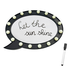 Schreibtafel mit Stift und 16 LEDs