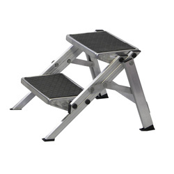 Doppeltrittstufe Alu faltbar