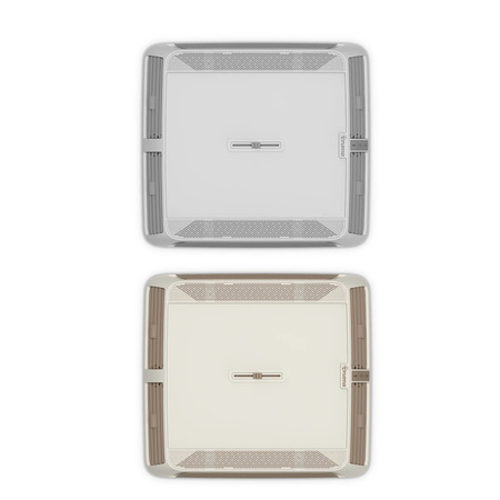 Truma Aventa Basic Luftverteiler 2. Generation - cappuccino (beige), 550 x 497 x 45 mm, mit Fernbedienung