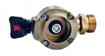 Flaschenadapter für AmeriGas Nano, BP Quick-on 27 mm W21.8