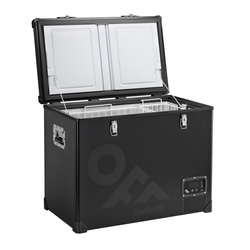 Indel B STEEL 97L Reisekühlschrank/Gefrierschrank - 12V/24V