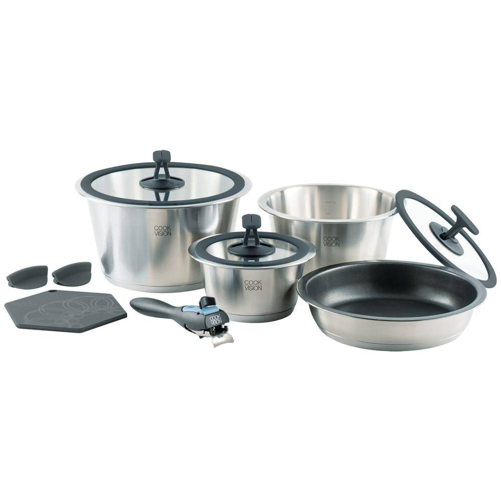 Cookvision nesto Kochgeschirr-Set, 11-teilig