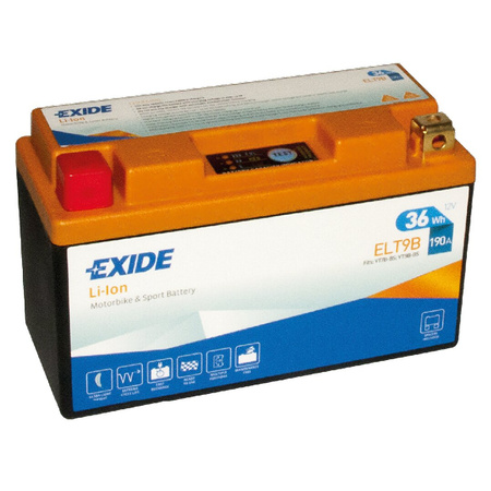 EXIDE Lithium-Batterie Outdoor ELT9B 3Ah 12V 190A