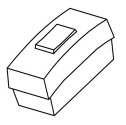 BR-SYSTEMS Schalter für Fahrradheber 62g