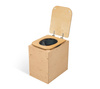 TROBOLO TeraBlœm - Trenntoilette aus Holz als Bausatz mit Holzsitz