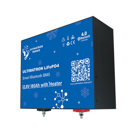 180Ah LiFePO4 12.8V ULTIMATRON beheizter Untersitz-Akku