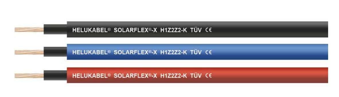 HELUKABEL SOLARFLEX-X H1Z2Z2-K 1 x 6 mm² rot