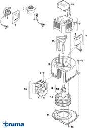 Stecker für den TEB-3-Kühler